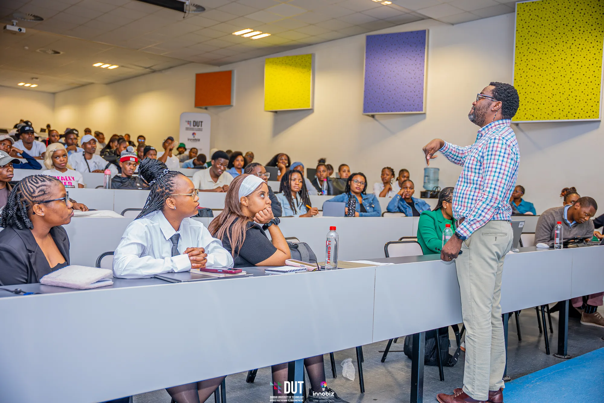 innobiz DUT entrepreneurship session with students and stakeholders