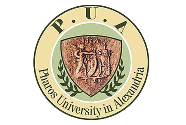 Pharos University in Alexandria logo